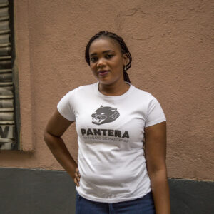 Camiseta Pantera blanca
